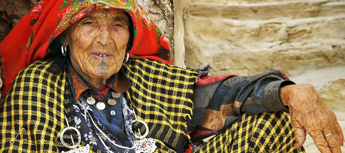 Chenini Tataouine Berber woman