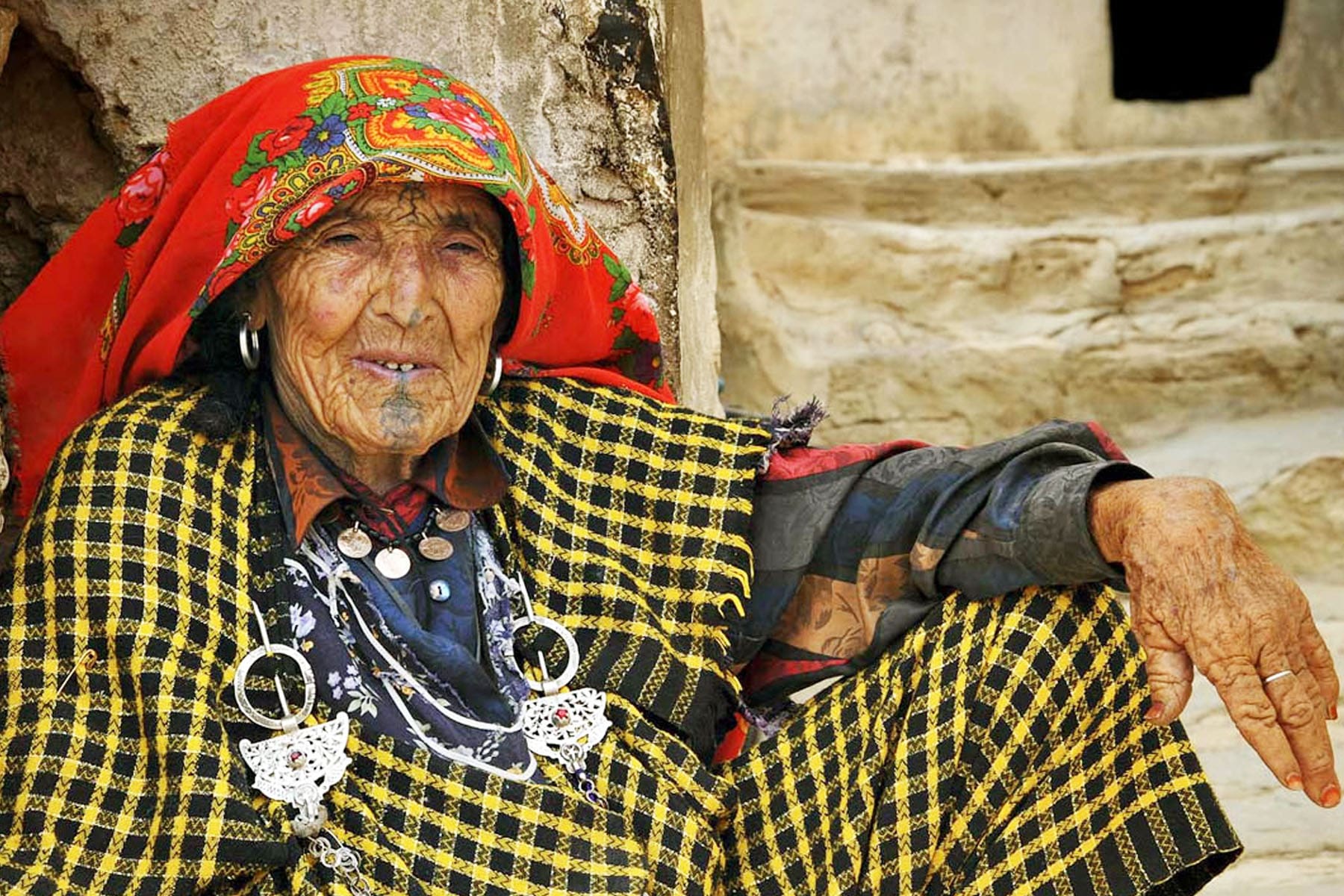 Chenini Tataouine Berber woman