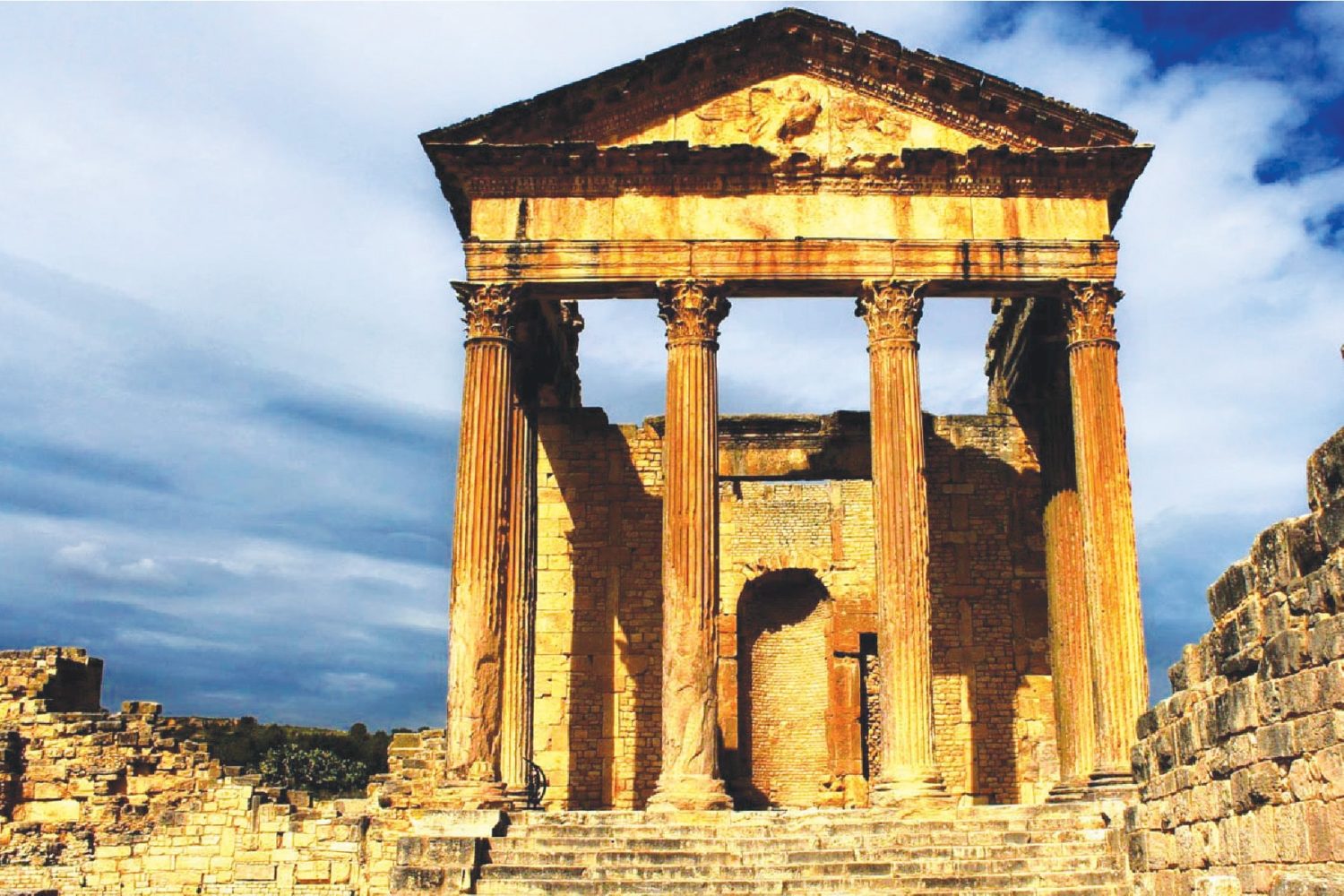 Dougga roman ruins