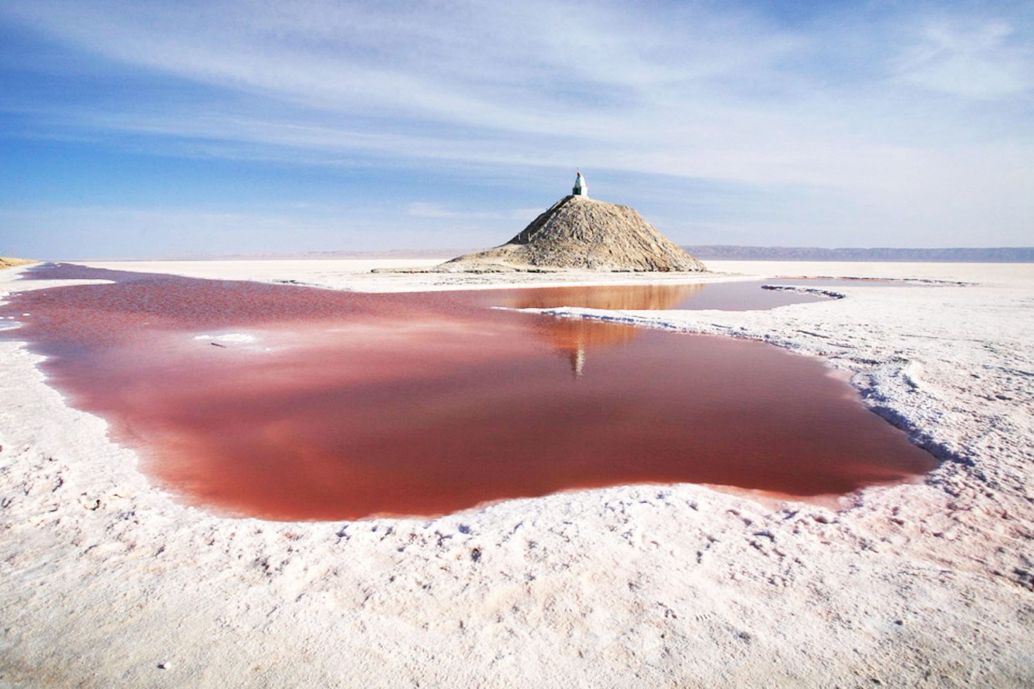 Lago Salado Chott El Jerid Tunez