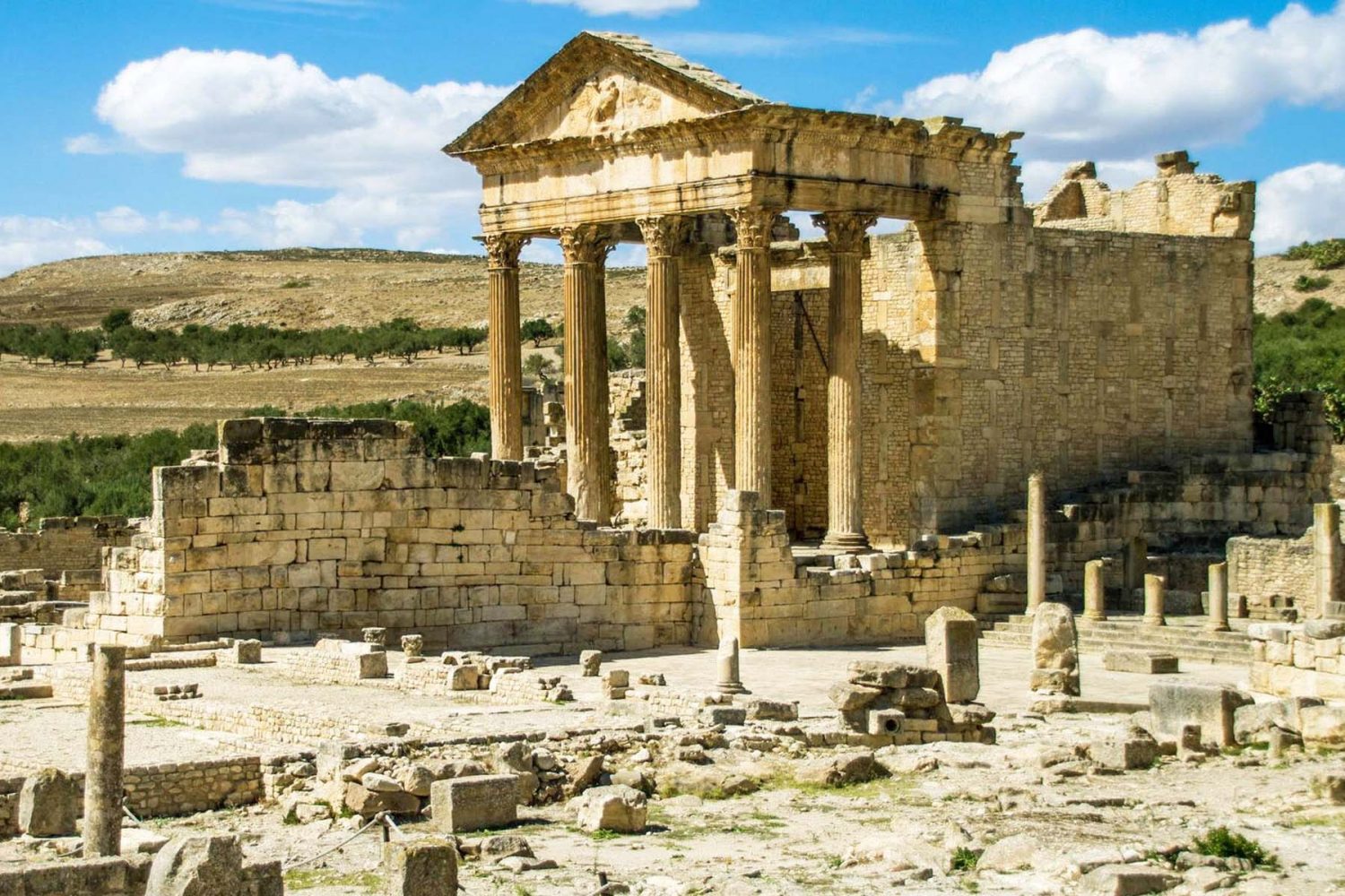 Dougga ruins