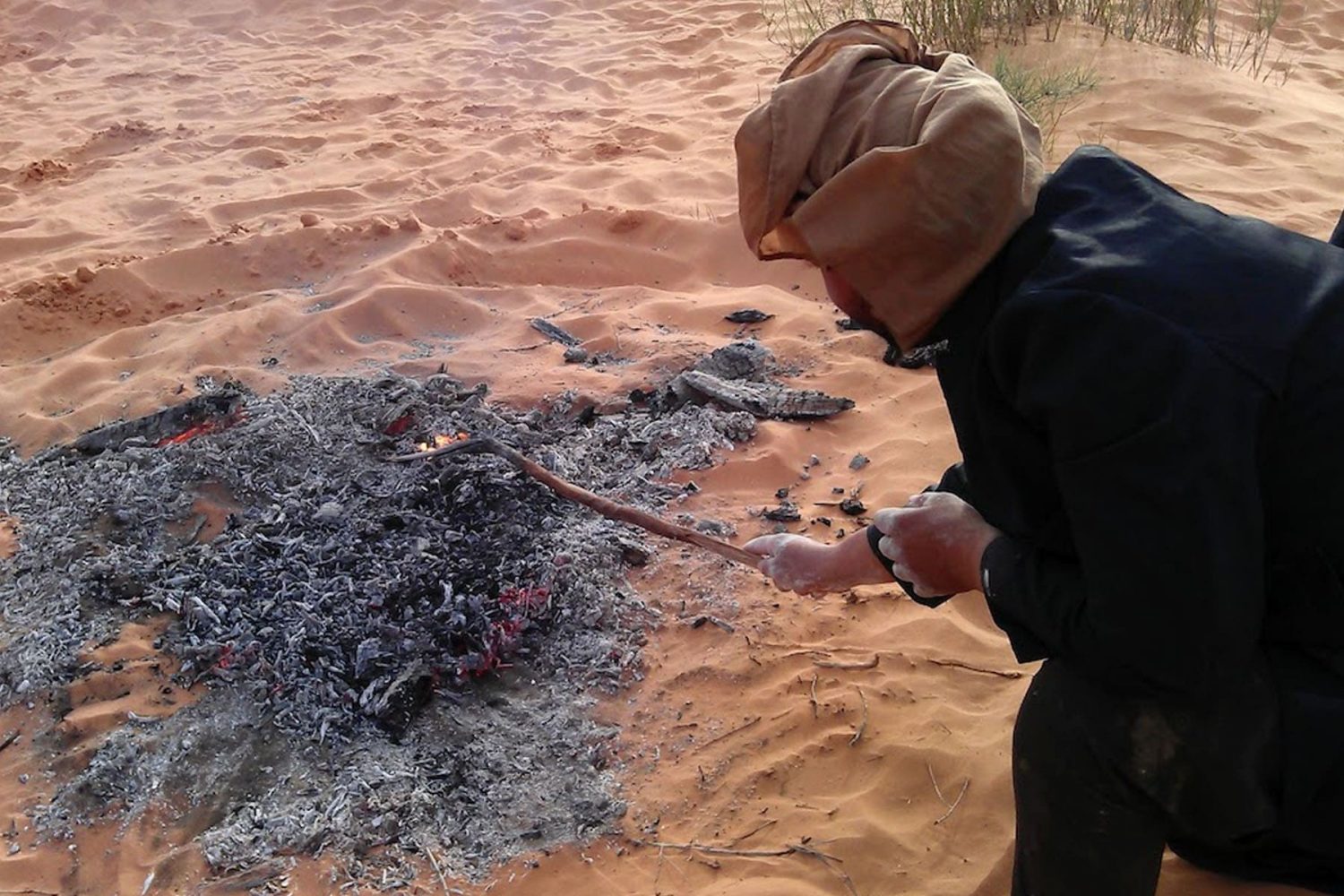 nomadic lifestyle: Sand bread