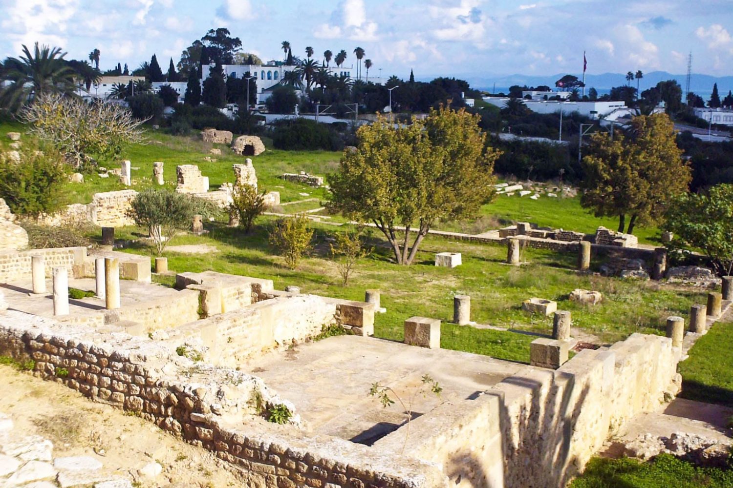 Carthage ruins Tunisia