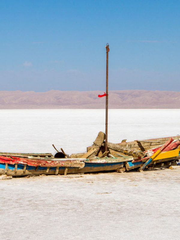 Oasis Desert: Chott El Jerid Salt Lake