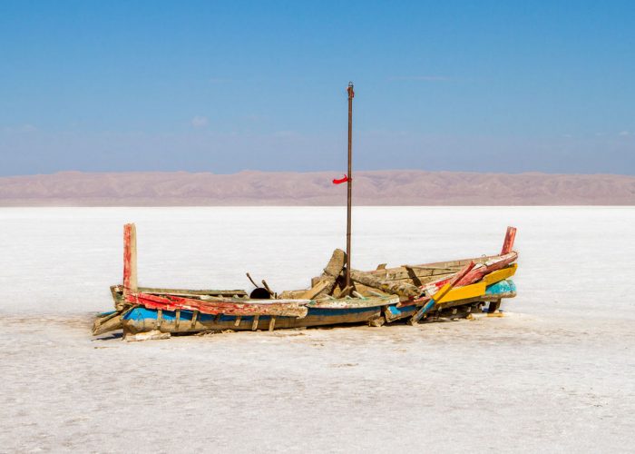 Oasis Desert: Chott El Jerid Salt Lake