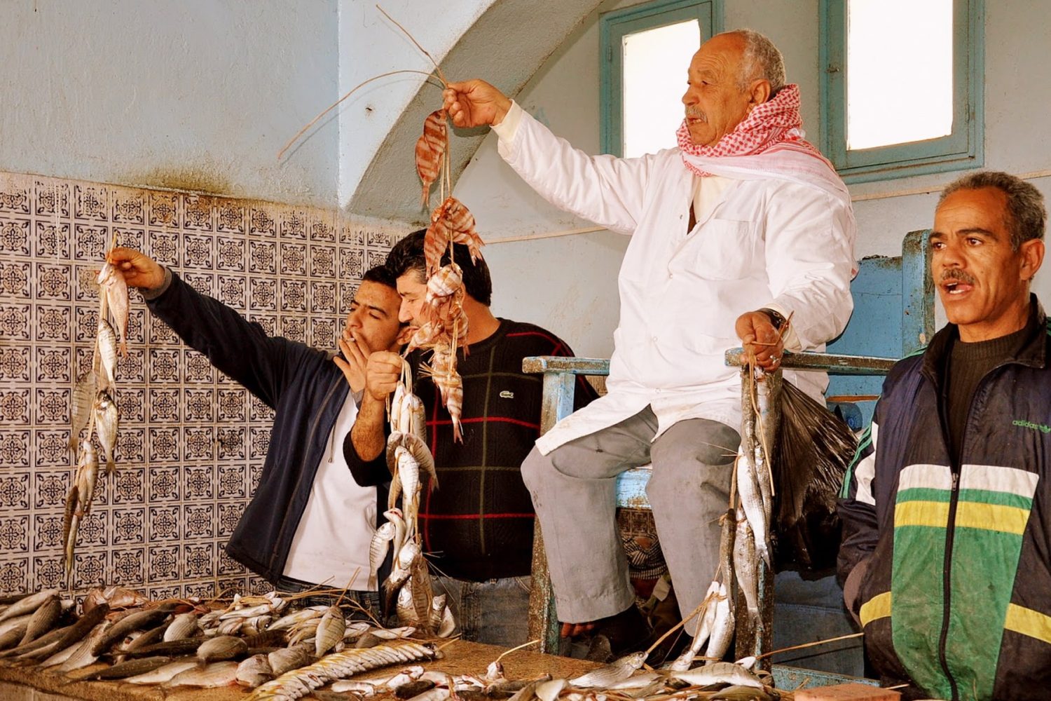 Djerba fish market