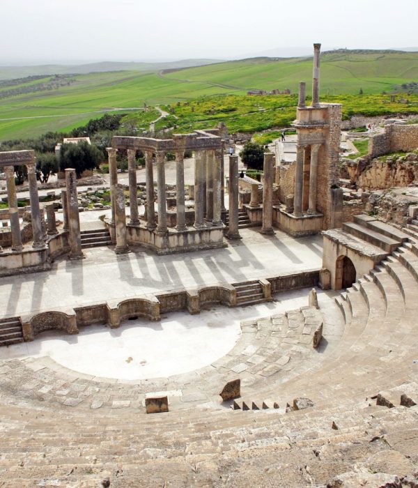 Tunisian cultural tour: Dougga roman ruins