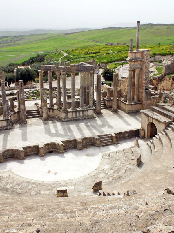 Tunisian cultural tour: Dougga roman ruins