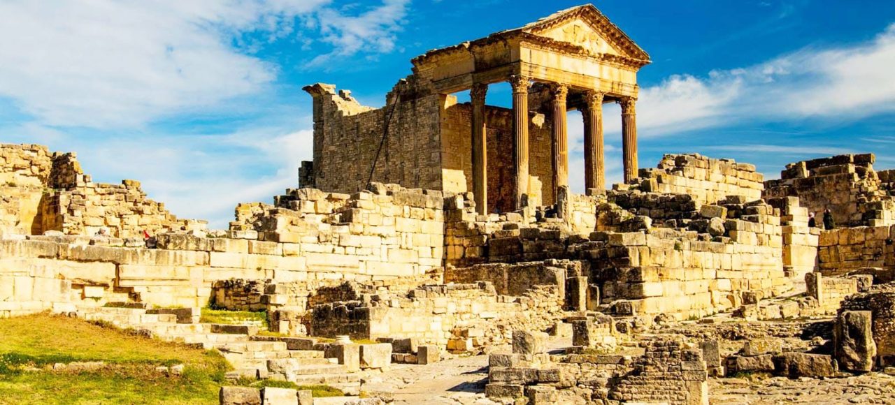 Gteaway in the ancient history Dougga