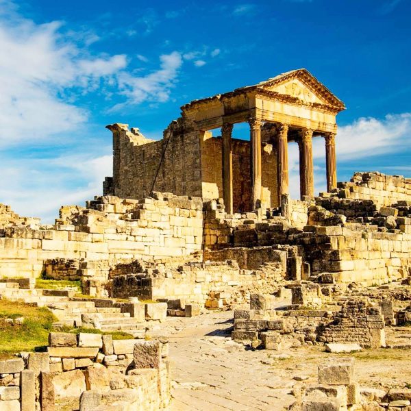 Gteaway in the ancient history Dougga