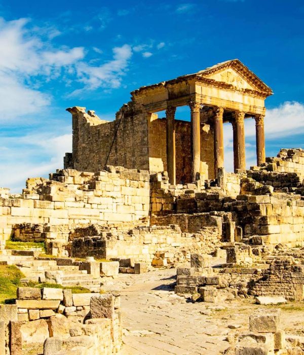 Gteaway in the ancient history Dougga