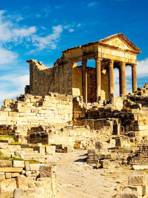 Gteaway in the ancient history Dougga