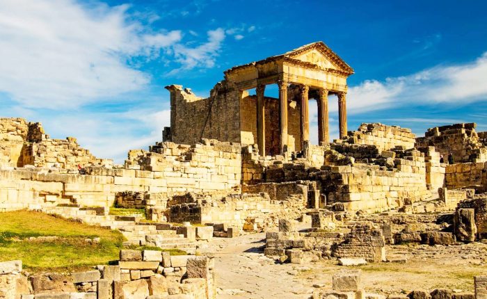 Gteaway in the ancient history Dougga