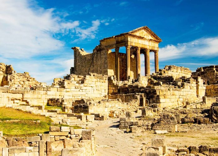 Gteaway in the ancient history Dougga