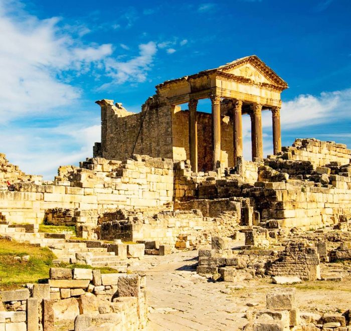 Gteaway in the ancient history Dougga