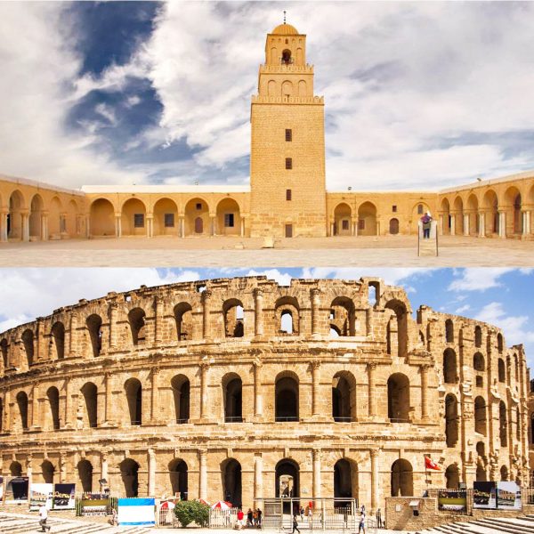 Cultural trip: Kairouan mosque-El Djem amphitheater