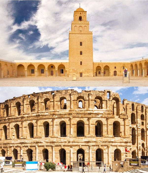 Cultural trip: Kairouan mosque-El Djem amphitheater