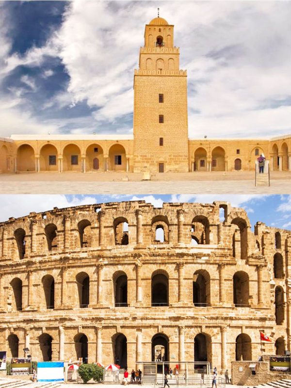 Cultural trip: Kairouan mosque-El Djem amphitheater