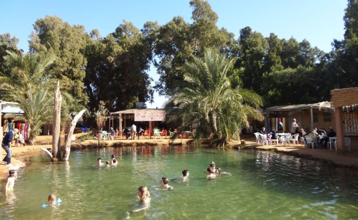 Ksar Ghilane Oasis Tunisia then overnight in the desert