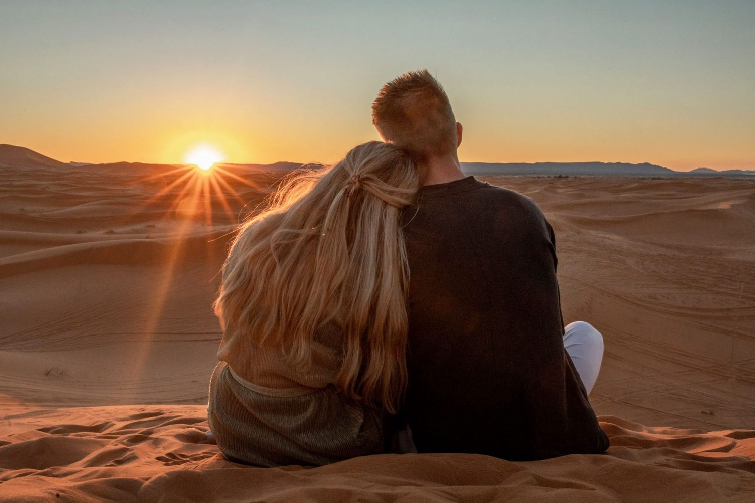 Sahara Desert Sunset with 4X4 Adrenaline Tour
