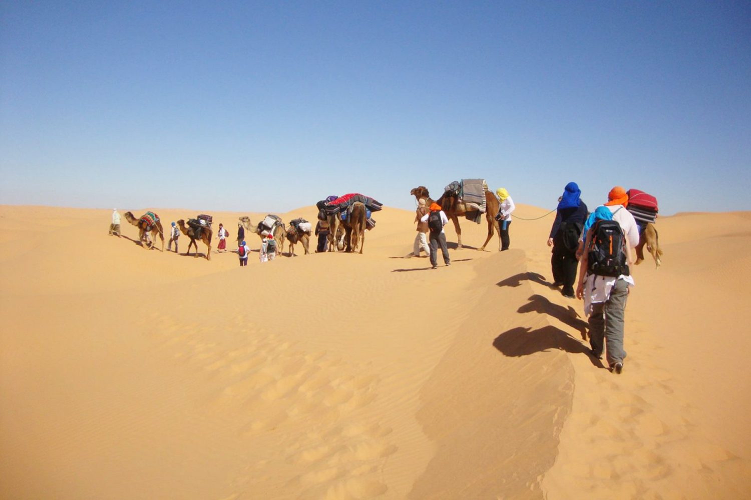 Tunisia Sahara Desert Trek in a loop from Douz