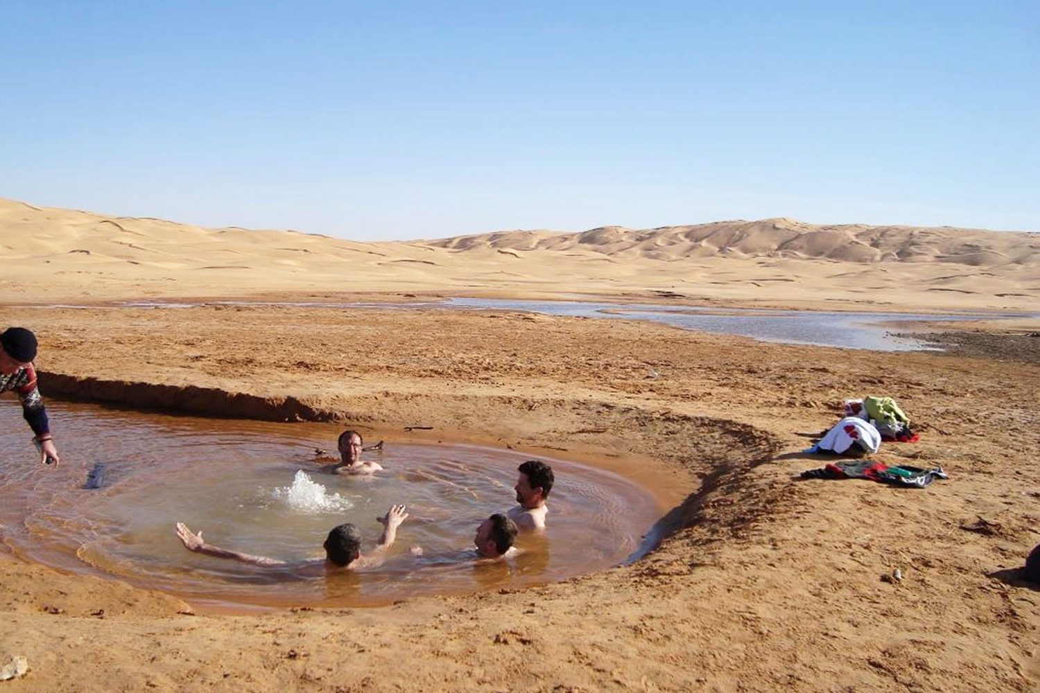 Camel Trek from Tembaine to Sahara Houidhat Lake