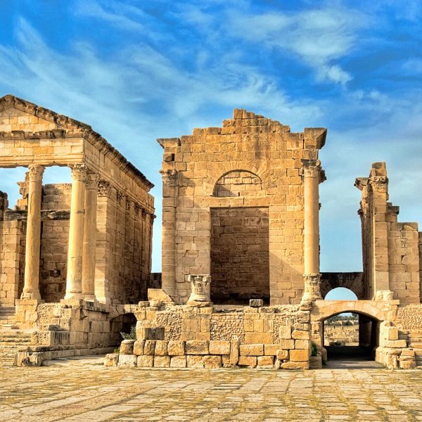 Ruine romainde Sbeitla Tunisie