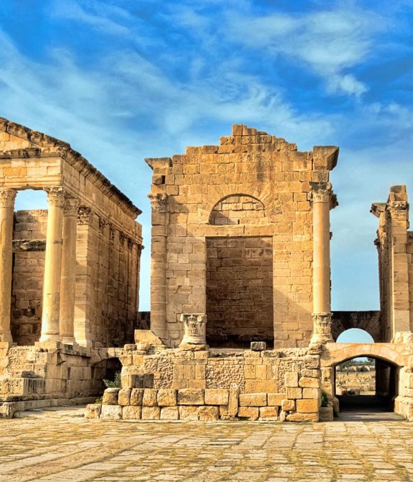 Ruine romainde Sbeitla Tunisie