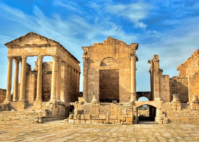Ruine romainde Sbeitla Tunisie
