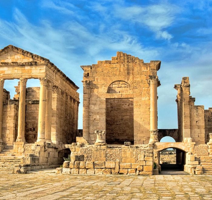 Ruine romainde Sbeitla Tunisie