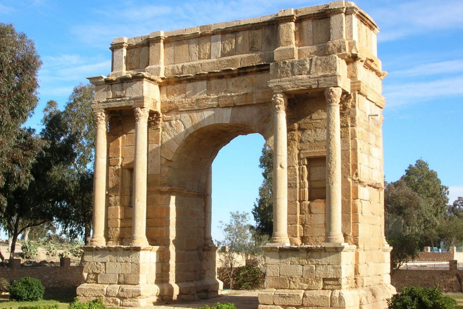 Ruinas romanas Sbeitla Tunez