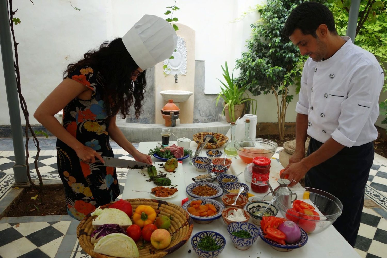 Cours de cuisine tunisienne aux villages berbères