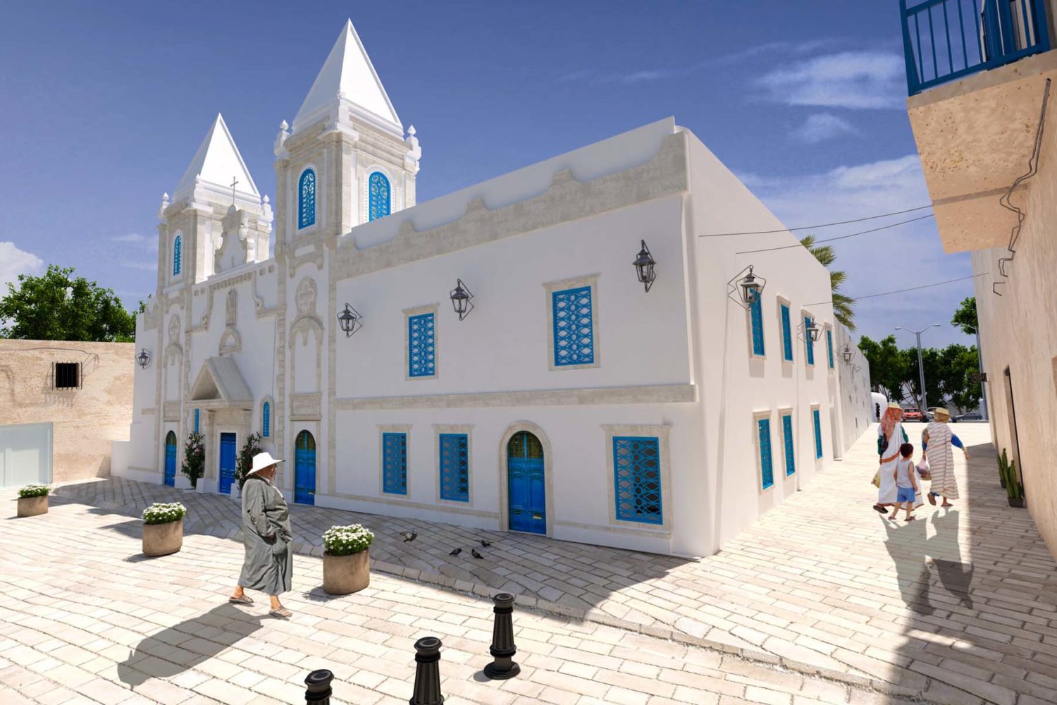 Djerba island church
