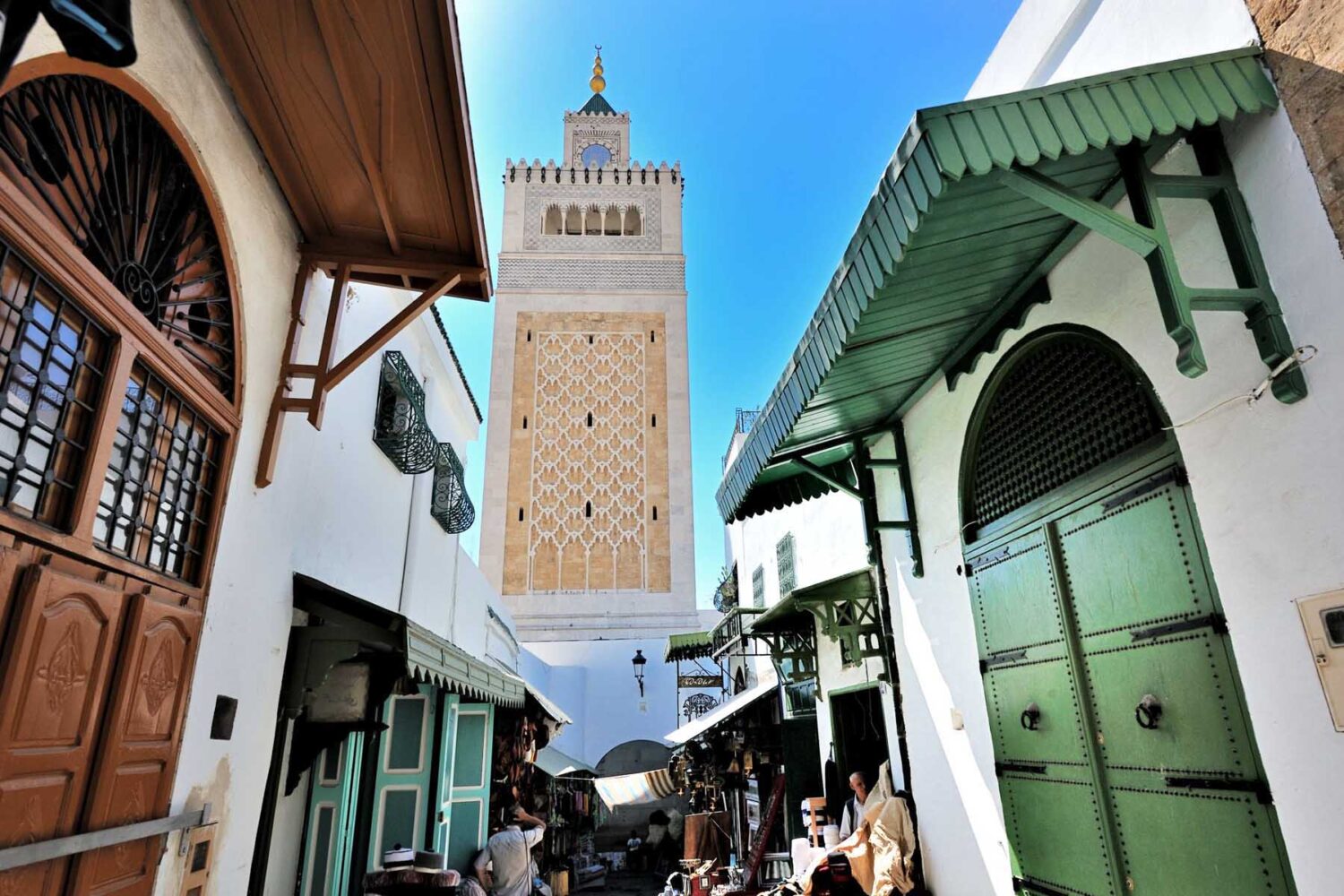 Medina Tunis mosquée Zitouna