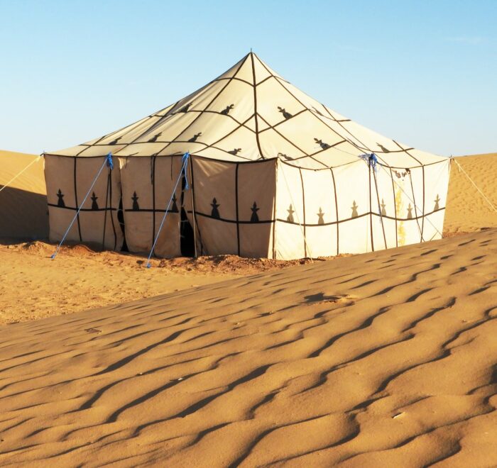 Bivoauc Sahara Desert Tunisie