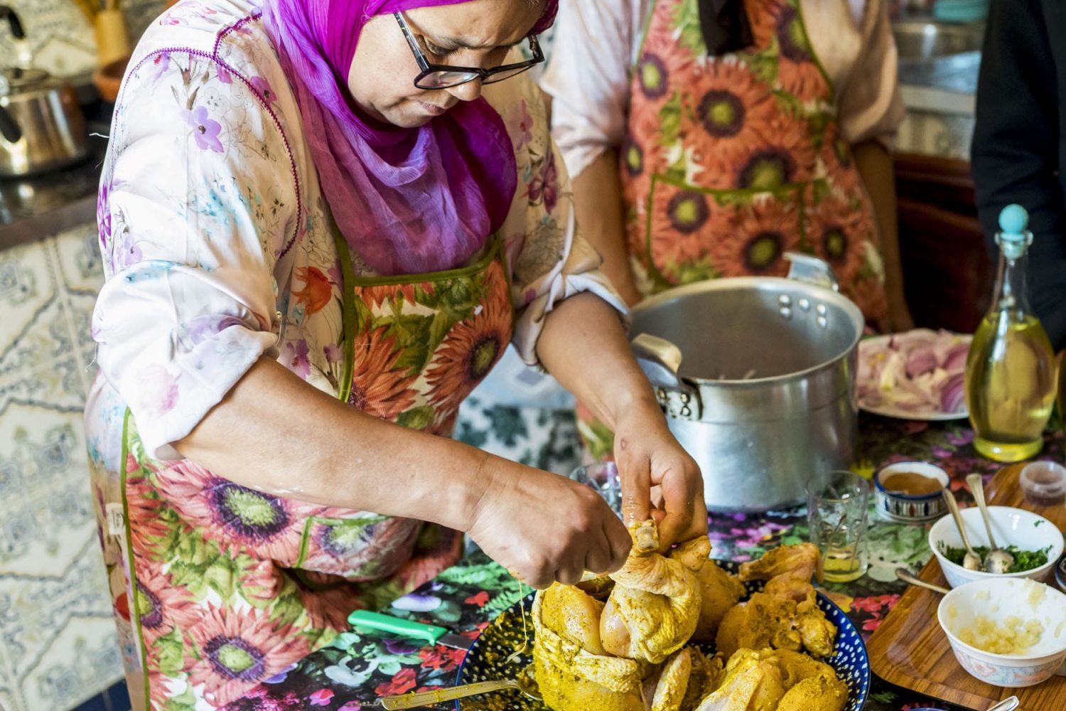 Cours de cuisine aux villages berbères