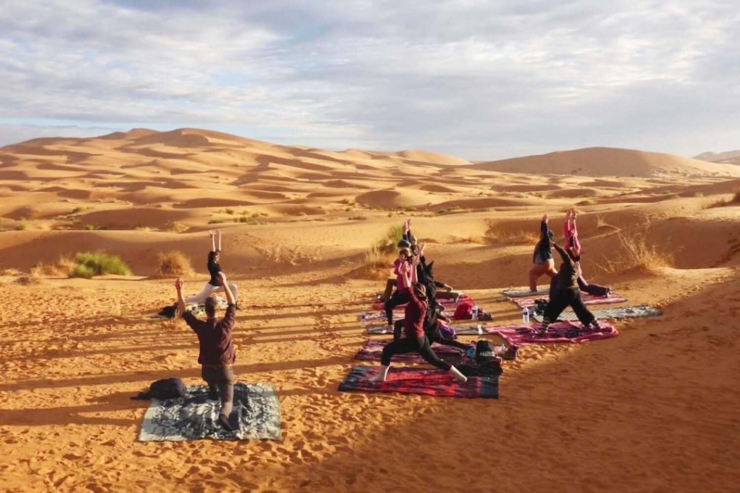 Retiro de Yoga en el Sahara de Tunez