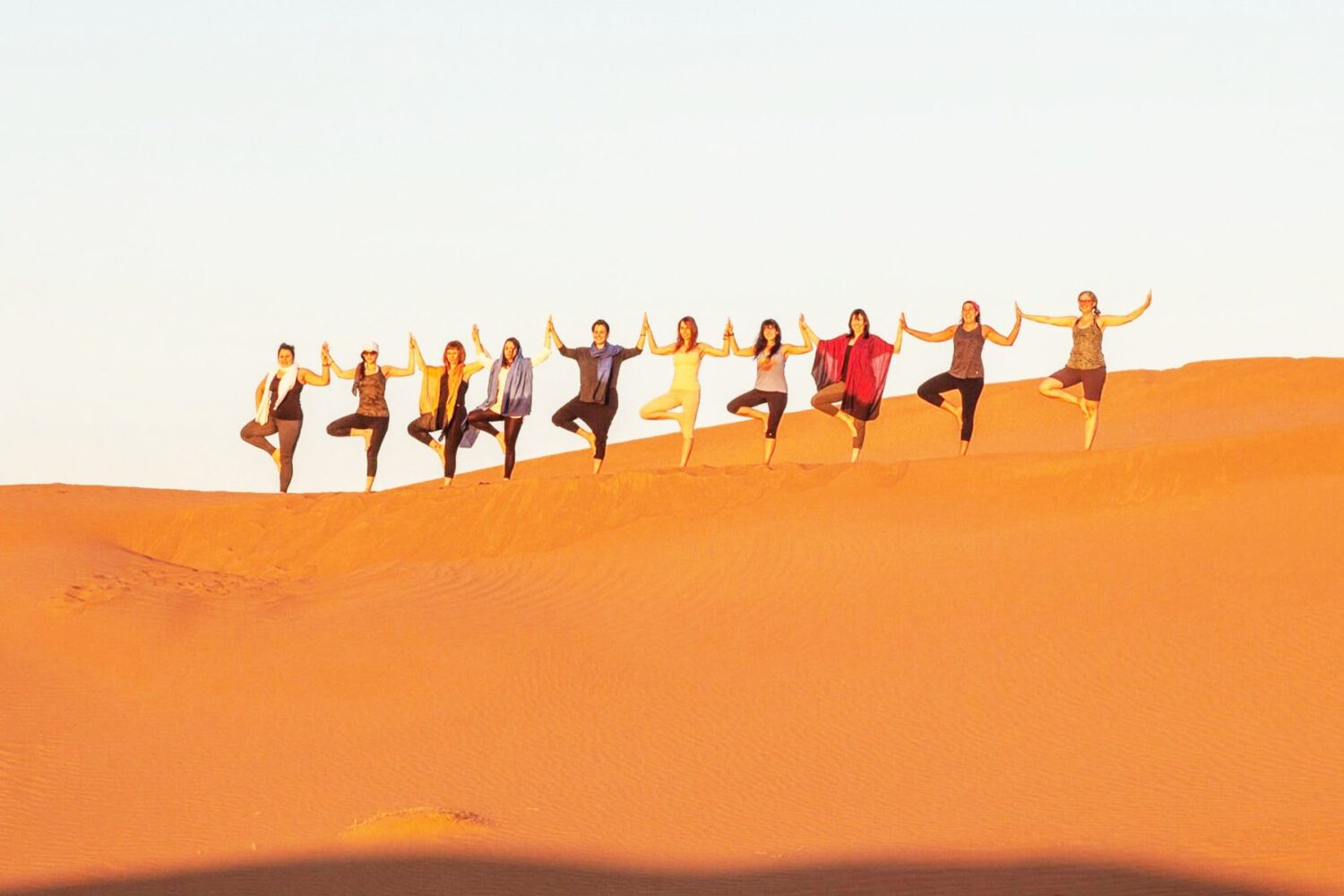Retiro de Yoga en el Sahara de Tunez