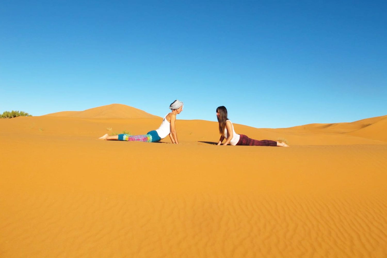 Retraite Yoga Sahara Tunisie