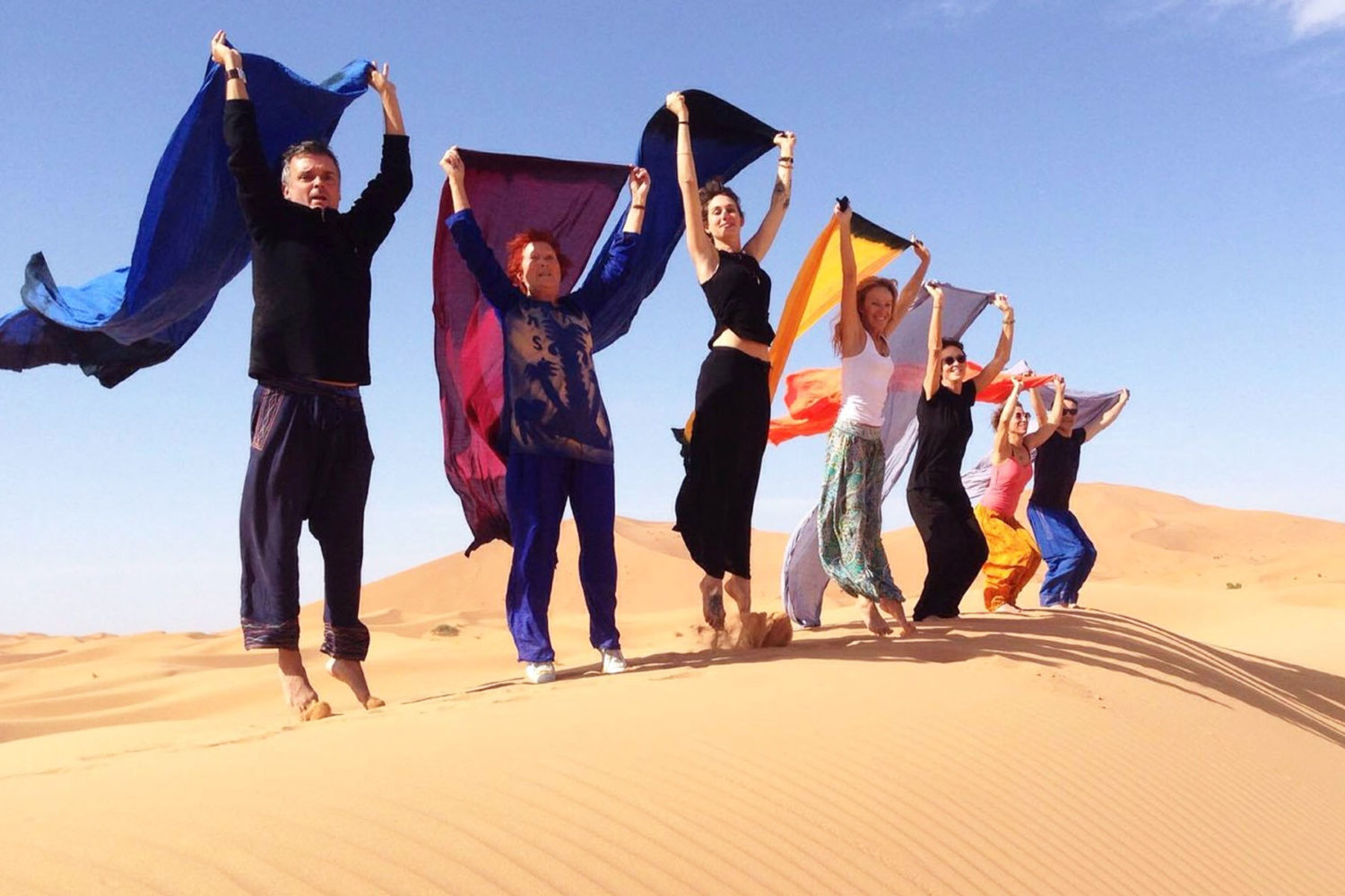 Retraite Yoga Sahara Tunisie