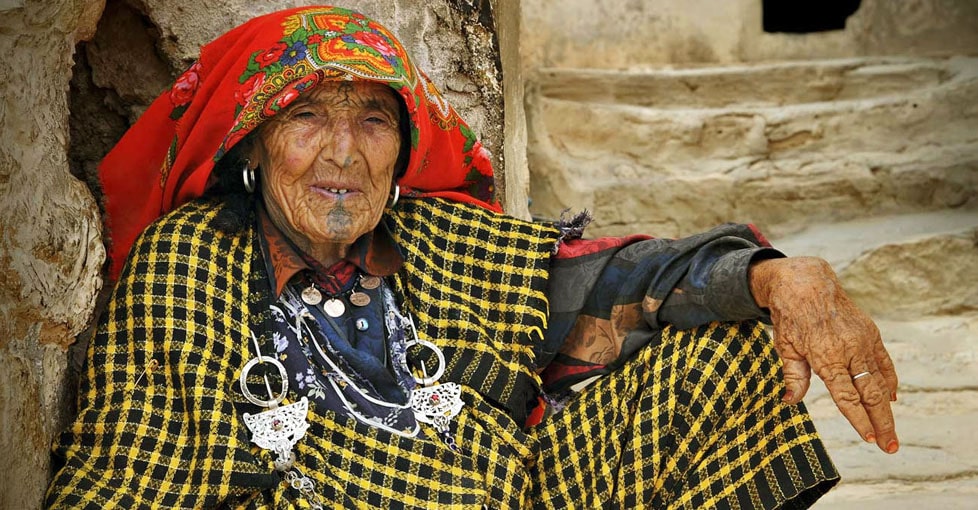 Berber Woman Tataouine Tunisia