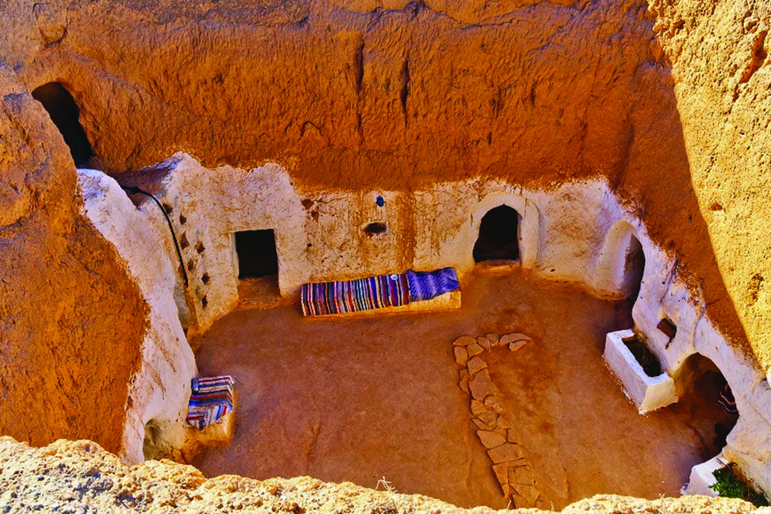 Matmata est un célèbre village berbère