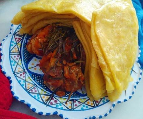 Tunisian Food: Ftet